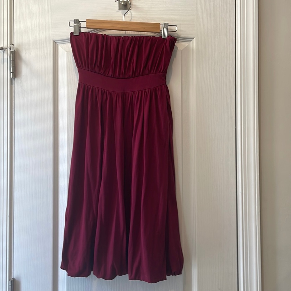 Banana Republic strapless dress